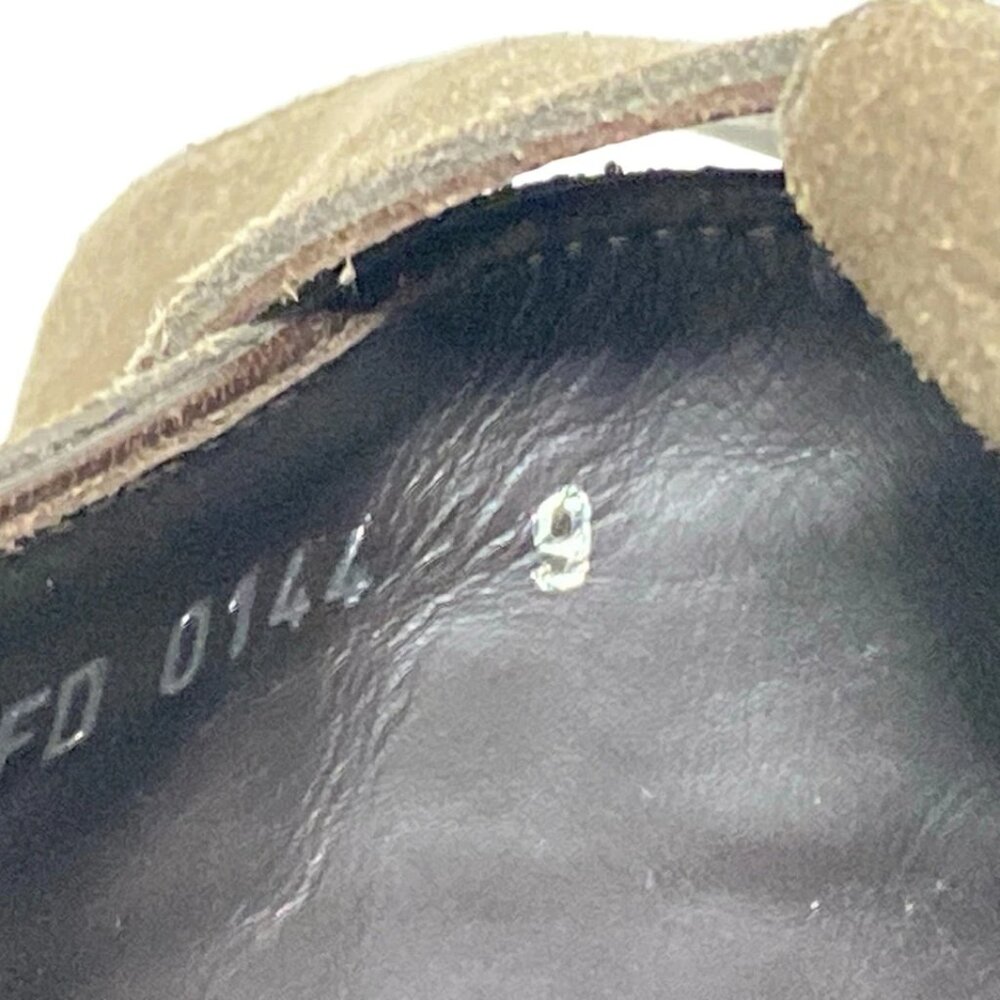 LOUIS VUITTON - Khaki Brown Men's Boots Suede 375-053125 - Picture 7 of 7